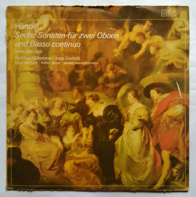 Handel - Sechs Sonaten fur Zwei Oboen Und Bassco Continuo ( HWV 380 - 385 )