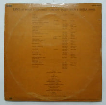 Live At Royal Albert Hall London Jagjit Singh & Chitra Singh " LP 1&2 "