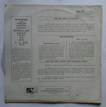 Shehnai & Violin Jugalbandi " Ustad Bismillah Khan and Prof. V. G. Jog "
