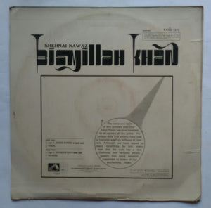 Shehnai Nawaz Bismillah Khan " Raga : Bairagi Bhairav , Raga: Shyam Kalyan , Ghazal : Bhangra."