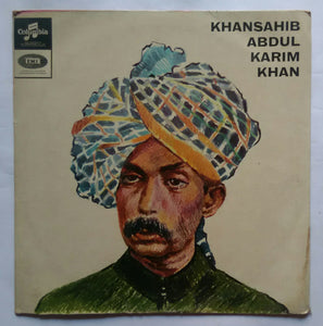 Khansahib Abdul Karim Khan