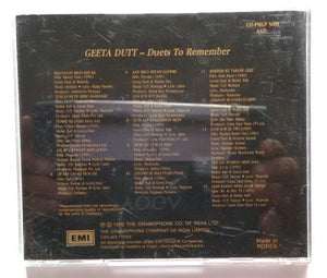 Geeta Dutt Duets To Remember