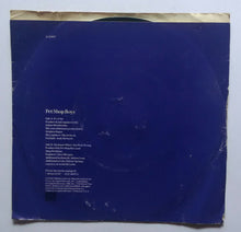 Pet Shop Boys - " It's A Sin , You Know Where You Went Wrong . ( EP , 45 RPM )