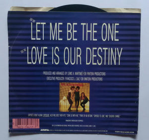 Expose - Let Me Be The One "( EP , 45 RPM )