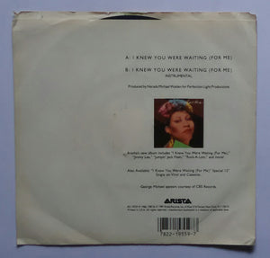 Aretha Franklin & George Michael - I Knew You Were Waiting ( For Me ) ( EP , 45 RPM )