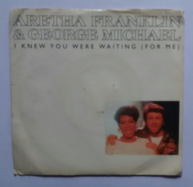 Aretha Franklin & George Michael - I Knew You Were Waiting ( For Me ) ( EP , 45 RPM )