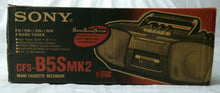 Sony : CFS - B5 S  mk 2 " Radio Cassette Recorder "