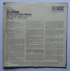 The Graduate ( The Original Sound Track Recording ) Songs By : Paul Simon , Music By : David Grusin .