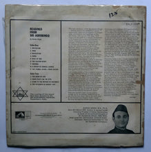 Readings From Sri Aurobindo " By Karan Singh "