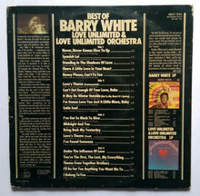 Best Of Barry White " Love Unlimited & Love Unlimited Orchestra " LP 1&2
