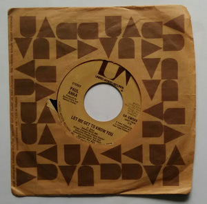 Paul Anka With Odia Coates - Let Me Get To know You , One Man Woman / One Woman Man ( EP , 45 RPM )