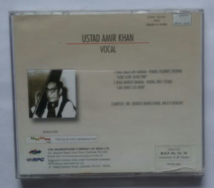 Ustad Amir Khan " Vocal " Bagehri , Abhogi Kanada