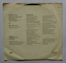 Level 42 " Lessons in Love , Hot Water ( live ) " ( EP 45 RPM )