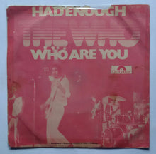 The Who ( STD Play ,45 RPM )
