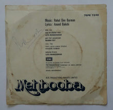 Mehbooba ( EP , 45 RPM )