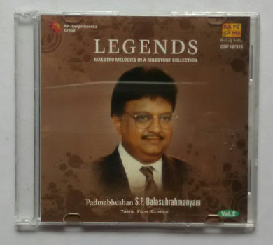 Legends : Maestro Melodies In A Milestone Collection ( Padmabhushan S. P. Balasubramanyam Tamil Film Songs ) Vol :2