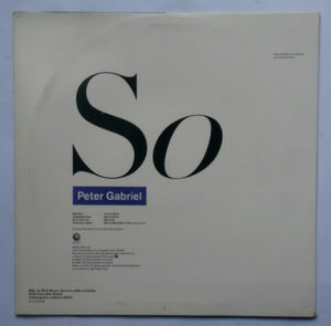 Peter Gabriel - So