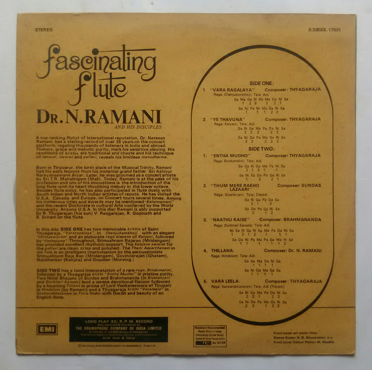 Fascinating Flute - Dr. N. Ramani And His Disciples – AVDigital