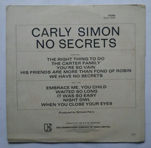 Carly Simon - No Secrets