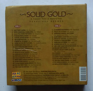 Solid Gold " A Treasure Trove Of Masterpieces " Rahul Dev Burman ( Exclusive Collectors Edition ) Vol -1&2 With Book let