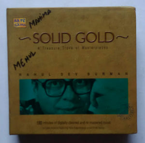 Solid Gold " A Treasure Trove Of Masterpieces " Rahul Dev Burman ( Exclusive Collectors Edition ) Vol -1&2 With Book let