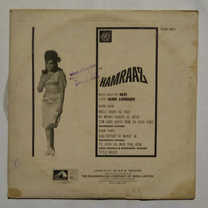 Hamraaz " Music : Ravi "