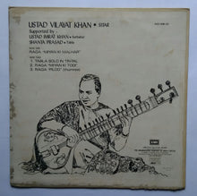 Classical Music  Of India - Ustad Vilayat Khana ( Sitar ) , Supported by : Ustad Imrat Khan (Surbahar) ,  Shanta Prasad ( Tabla)