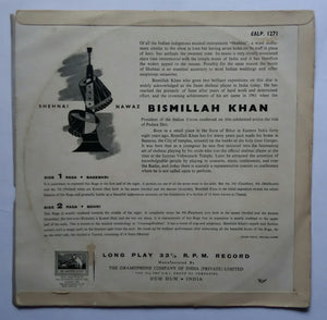 Shehnai-Nawaz " Bismillah Khan ( Instrumantal Classical )
