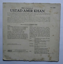 Rare Creations Of Ustad Amir Khan " Classical Vocal "