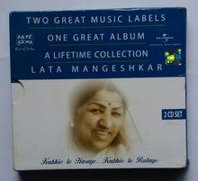 A Lifetime Collection - Lata Mangeshkar " Kabhie To Hasaye...Kabhie To Rulaye " 2 CD Set