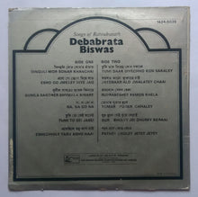 Songs Of Rabindranath - Debabrata Biswas ( Bengali )