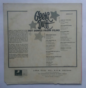 Geeta Dutt Hit Songs From Films " Hindi "