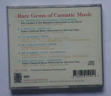 Rare Gems Of Carnatic Music