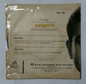 Sangam ( EP , 45 RPM ) Side 1: 1, O Mere Sanam , 2, O Mehbooba ' Side 2: 1, Mai Ka Karoon , 2, I Love You. ( Music: Shankar Jaikishan )