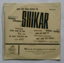Shikar " EP , 45 RPM "