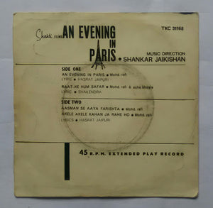 An Evening In Paris " EP , 45 RPM "