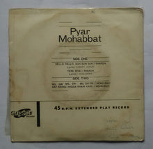 Pyer Mohabbat " EP , 45 RPM "