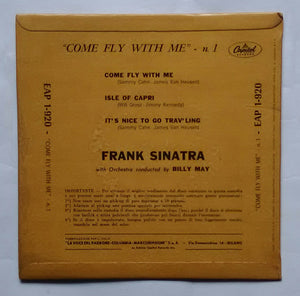 Frank Sinatra - Come Fly With Me " EP , 45 RPM "
