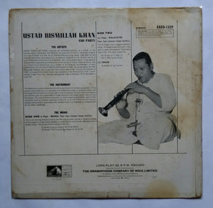 Bismillah Khan - Shehnai " EASD - 1329 "