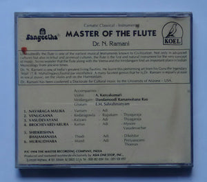 Master Of The Flute - N. Ramani " Carnatic Instrumental Flute "